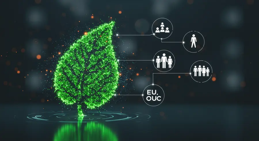 Conceptual image of ESG Data Integration and Governance